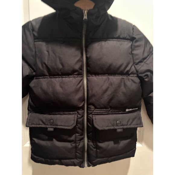 XTreme Black Boys Puffer Zipper Down Jacket w/ Hood Size 5/6 - Picture 6 of 10
